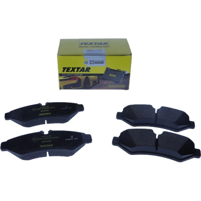 Textar Bremsbelagsatz 2074701 Textar Bremsbelagsatz 2074701