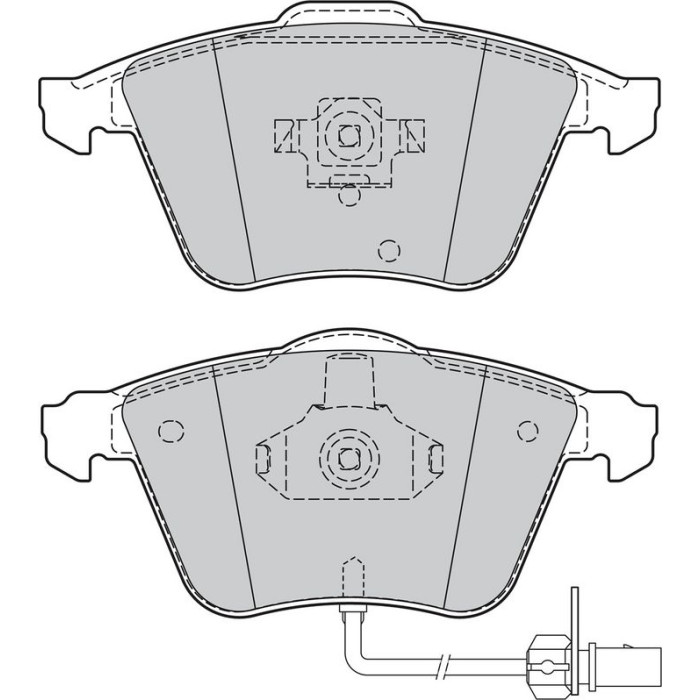 Valeo Bremsbelagsatz 598822 Valeo Bremsbelagsatz 598822