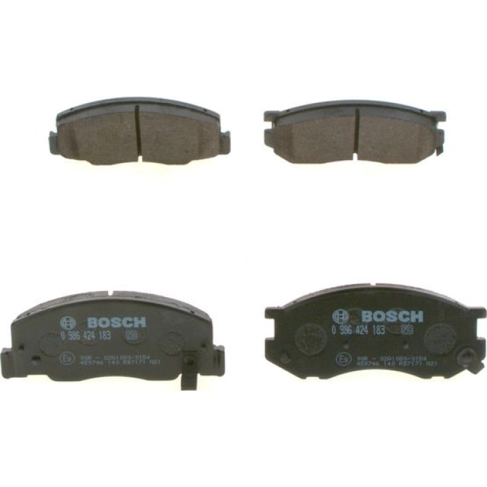 0 986 424 183 Bosch Bremsbelagsatz 0 986 424 183 0 986 424 183 Bosch Bremsbelagsatz 0 986 424 183