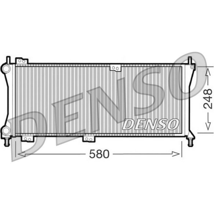 Denso Motorkühler DRM09083 Denso Motorkühler DRM09083