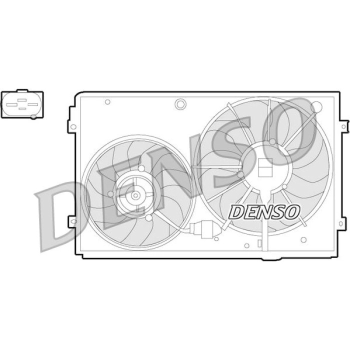 Denso Kühlerlüfter DER20014 Denso Kühlerlüfter DER20014