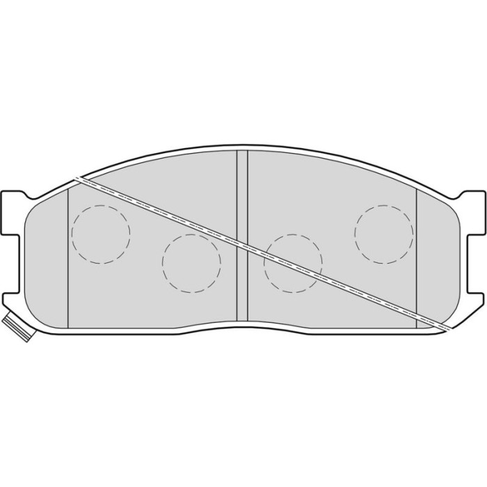 Valeo Bremsbelagsatz 301269 Valeo Bremsbelagsatz 301269