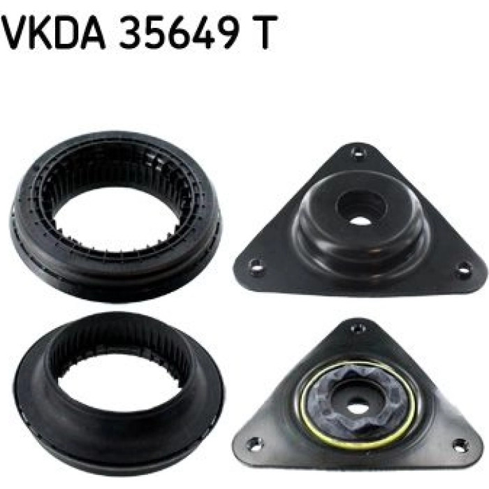 SKF Federbeinlagersatz VKDA 35649 T - Vorderachse, 2 Stück SKF Federbeinlagersatz VKDA 35649 T - Vorderachse, 2 Stück