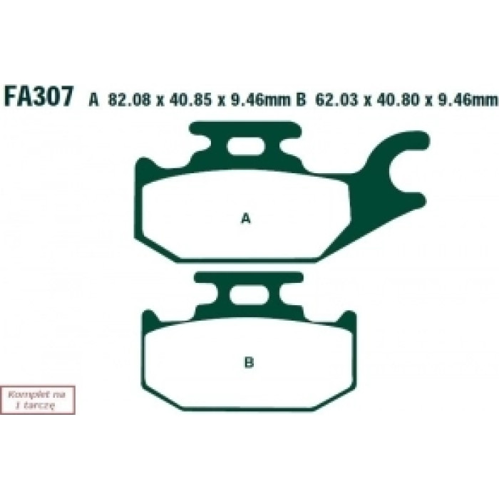 EBC Bremsklötze FA307SFA EBC Bremsklötze FA307SFA