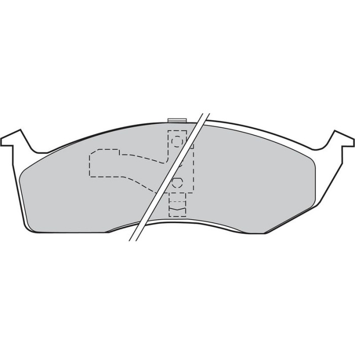 Valeo Bremsbelagsatz 598556 Valeo Bremsbelagsatz 598556