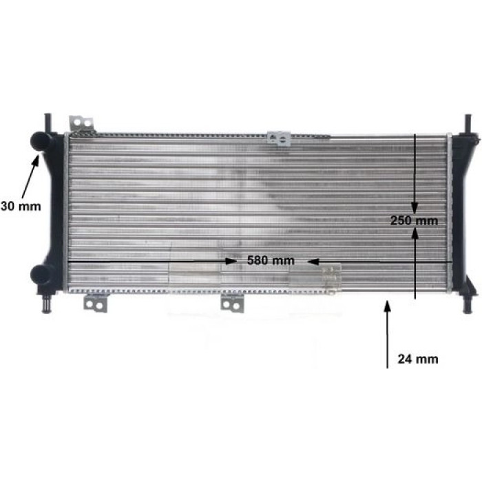 MAHLE Kühler, Motorkühlung CR 2173 000S MAHLE Kühler, Motorkühlung CR 2173 000S