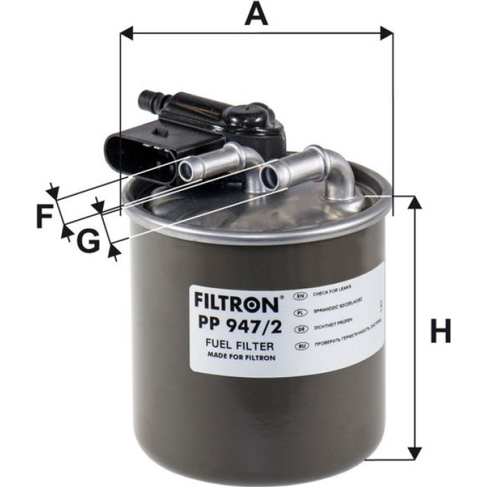 Filtron Kraftstofffilter PP947/2 Filtron Kraftstofffilter PP947/2