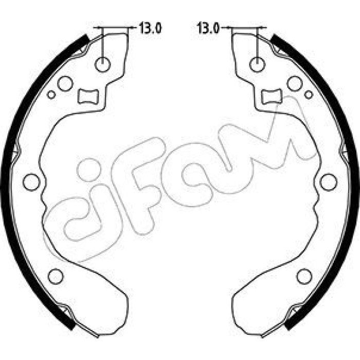 CIFAM Bremsbackensatz 153-220