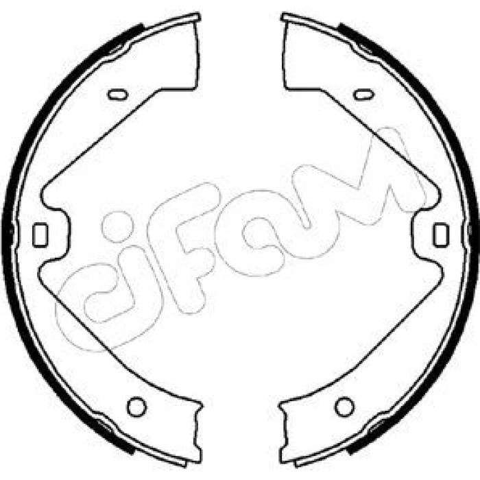 CIFAM Bremsbackensatz, Feststellbremse 153-528 CIFAM Bremsbackensatz, Feststellbremse 153-528
