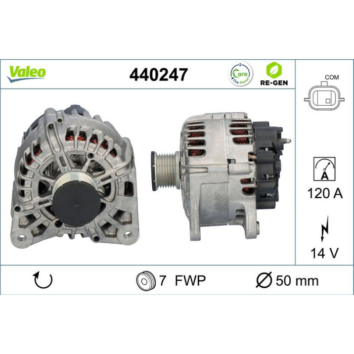Valeo Lichtmaschine 440247 Valeo Lichtmaschine 440247