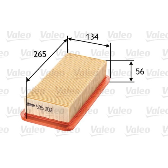 Valeo Luftfilter 585209 Valeo Luftfilter 585209