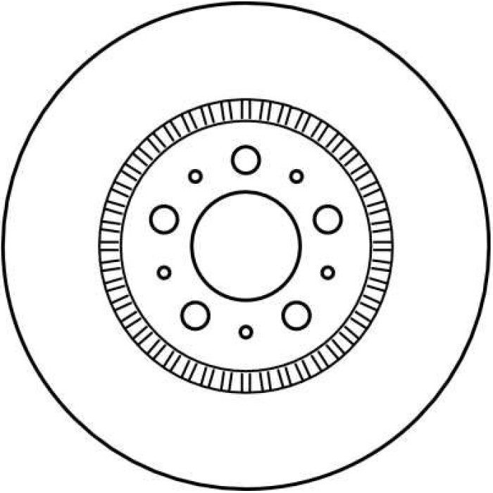 TRW Bremsscheibe Volvo S60/S80/V DF4053S TRW Bremsscheibe Volvo S60/S80/V DF4053S