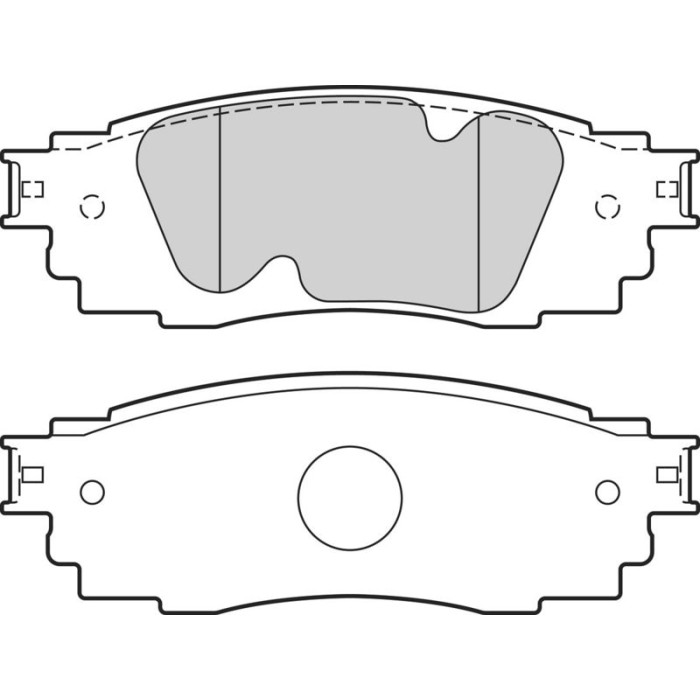 Valeo Bremsbelagsatz 302768 Valeo Bremsbelagsatz 302768