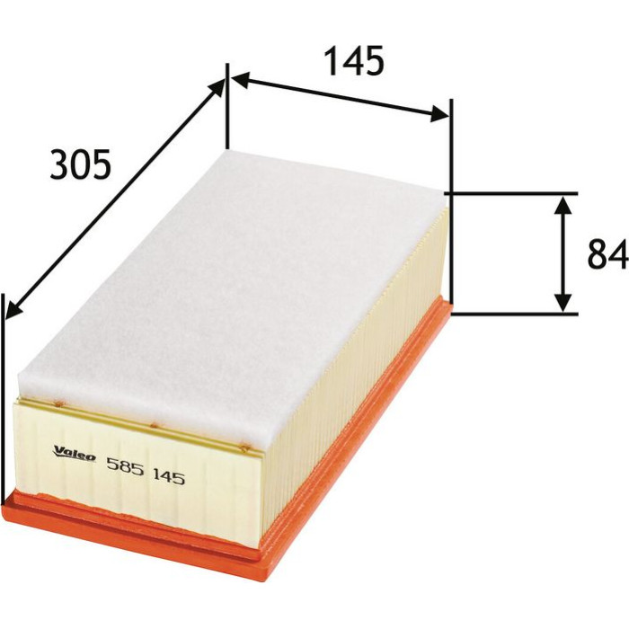 Valeo Luftfilter 585145 Valeo Luftfilter 585145