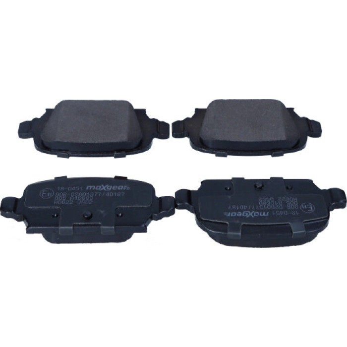 MAXGEAR Bremsbelagsatz 19-0451 Opel Corsa C MAXGEAR Bremsbelagsatz 19-0451 Opel Corsa C
