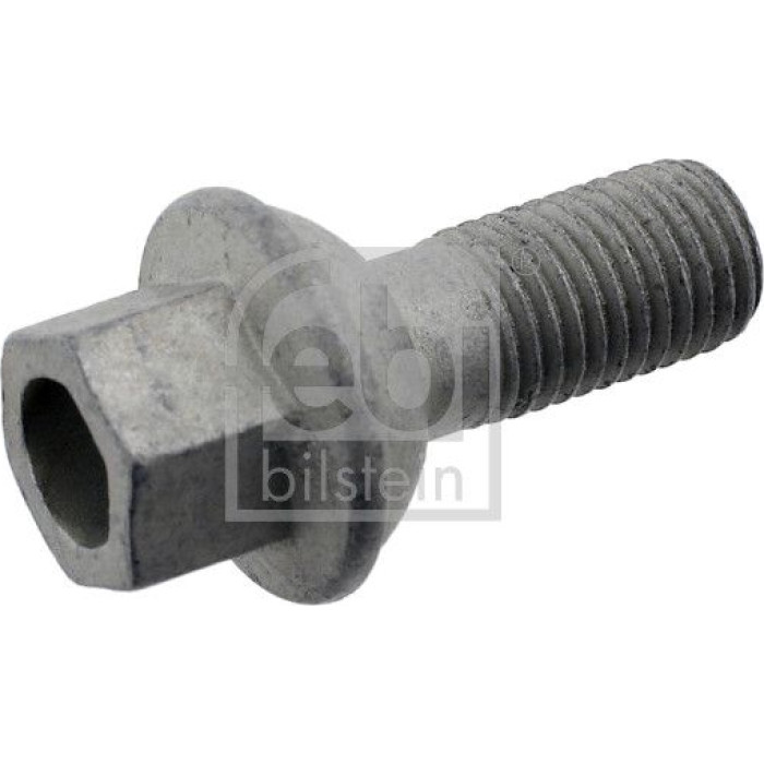 febi bilstein 27578 Radschraube M12 x 1,5 – Kugelbund R12, Länge unter Kopf 27 mm, Gewindelänge 20 mm, Gesamtlänge 46 mm, Schaftlänge 6,5 mm, Außen-Ø 24,7 mm, SW 15, Klasse 10.9, Corrolube, für Leichtmetallfelgen / für Stahlfelgen – OE 000 990 56 07 febi bilstein 27578 Radschraube M12 x 1,5 – Kugelbund R12, Länge unter Kopf 27 mm, Gewindelänge 20 mm, Gesamtlänge 46 mm, Schaftlänge 6,5 mm, Außen-Ø 24,7 mm, SW 15, Klasse 10.9, Corrolube, für Leichtmetallfelgen / für Stahlfelgen – OE 000 990 56 07