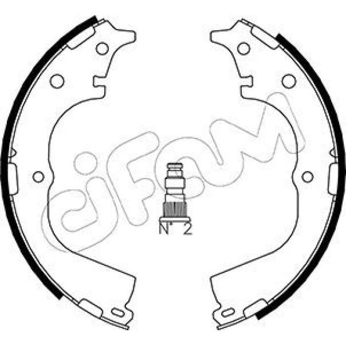 CIFAM Bremsbackensatz 153-426