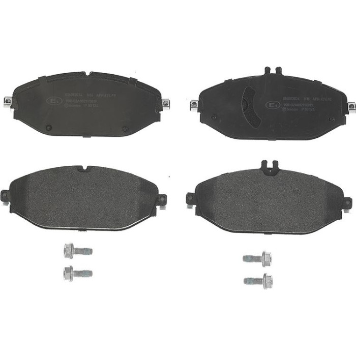 BREMBO Bremsklötze VA P 50 124 BREMBO Bremsklötze VA P 50 124