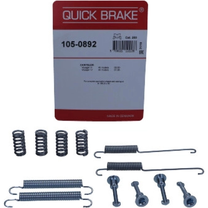 Quick Brake Montagesatz für Bremsbacken 105-0892 Quick Brake Montagesatz für Bremsbacken 105-0892