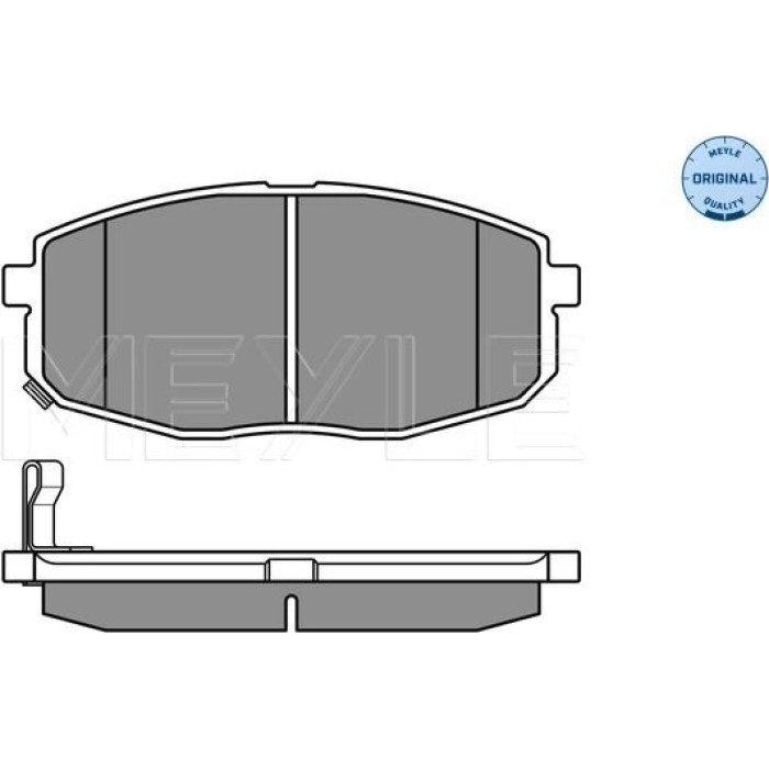 025 239 6617/W MEYLE Bremsbelagsatz Kia Carens/Ceed/Pro Ceed 02- Mit Sensor