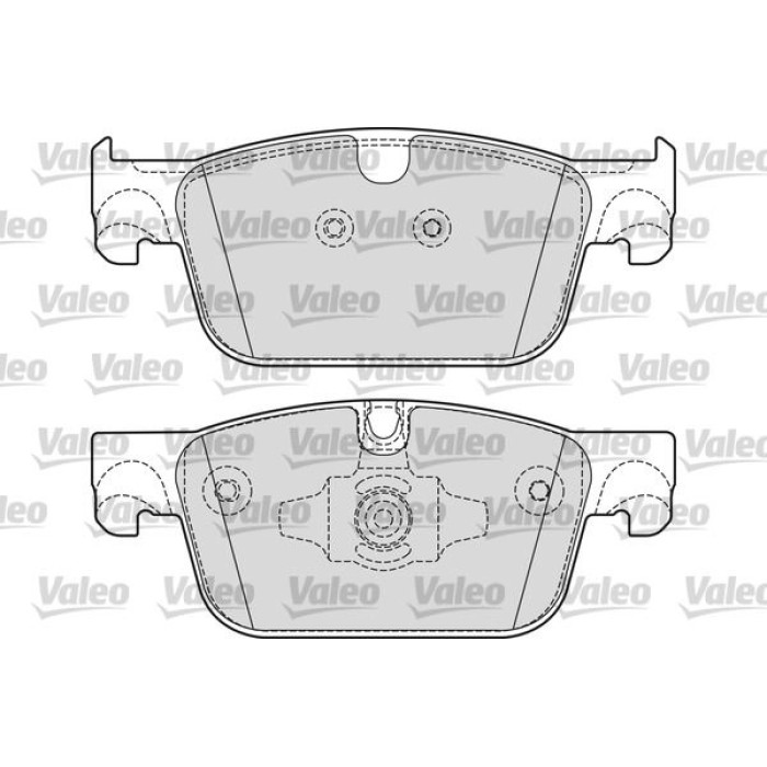 Valeo Bremsbelagsatz 601698 Valeo Bremsbelagsatz 601698