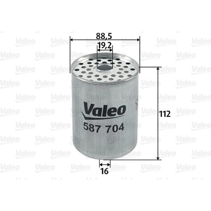 587704 Valeo Kraftstofffilter 587704 587704 Valeo Kraftstofffilter 587704