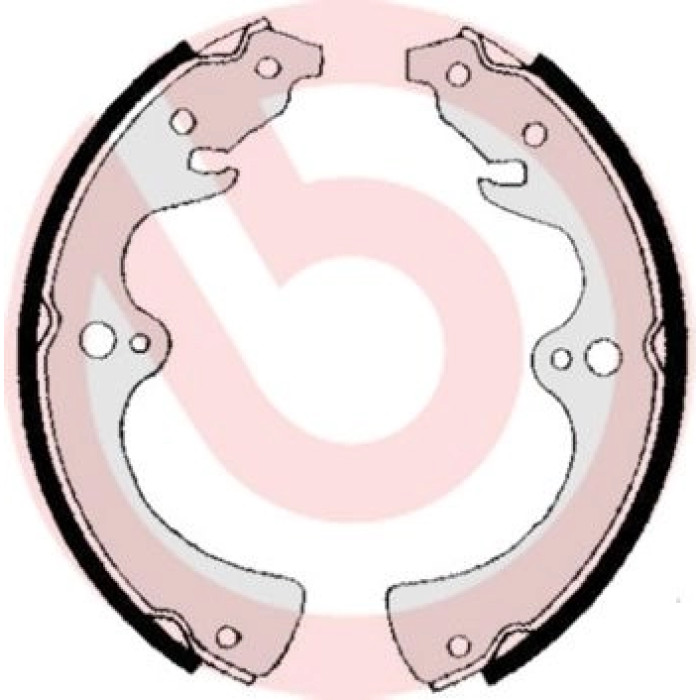 BREMBO Bremsbackensatz S 49 510 BREMBO Bremsbackensatz S 49 510