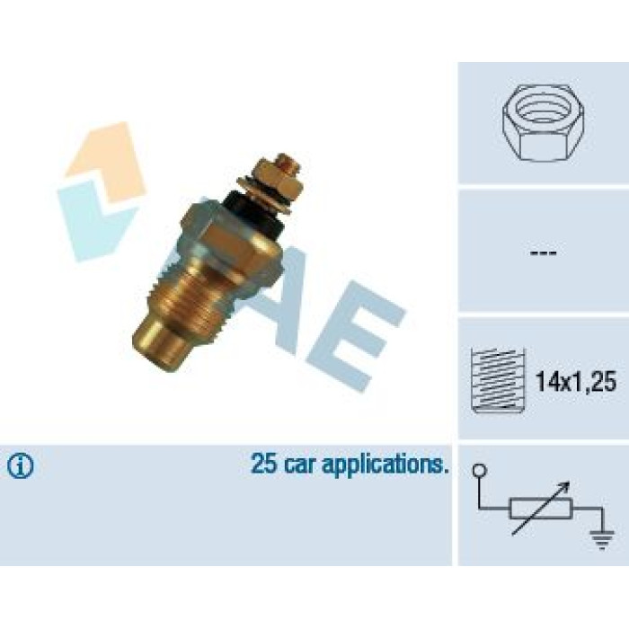 FAE Sensor, Kühlmitteltemperatur 30260 FAE Sensor, Kühlmitteltemperatur 30260
