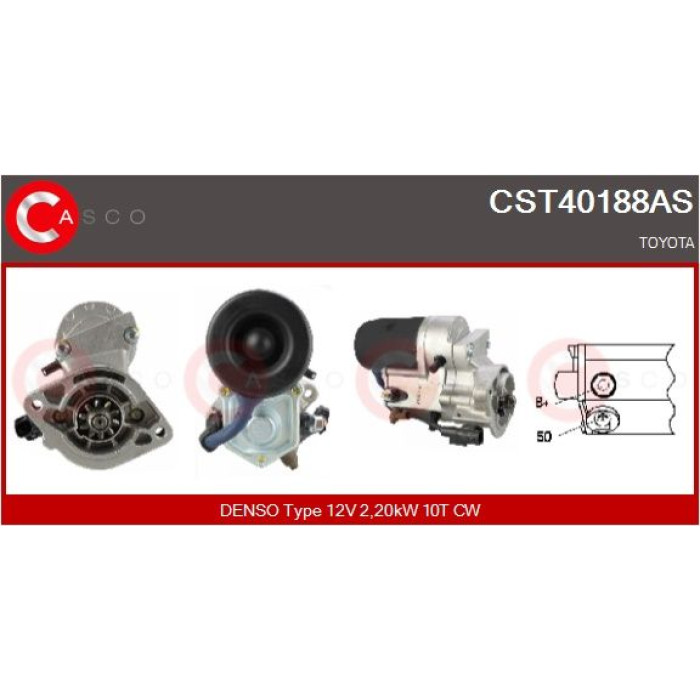 CASCO Anlasser CST40188AS CASCO Anlasser CST40188AS