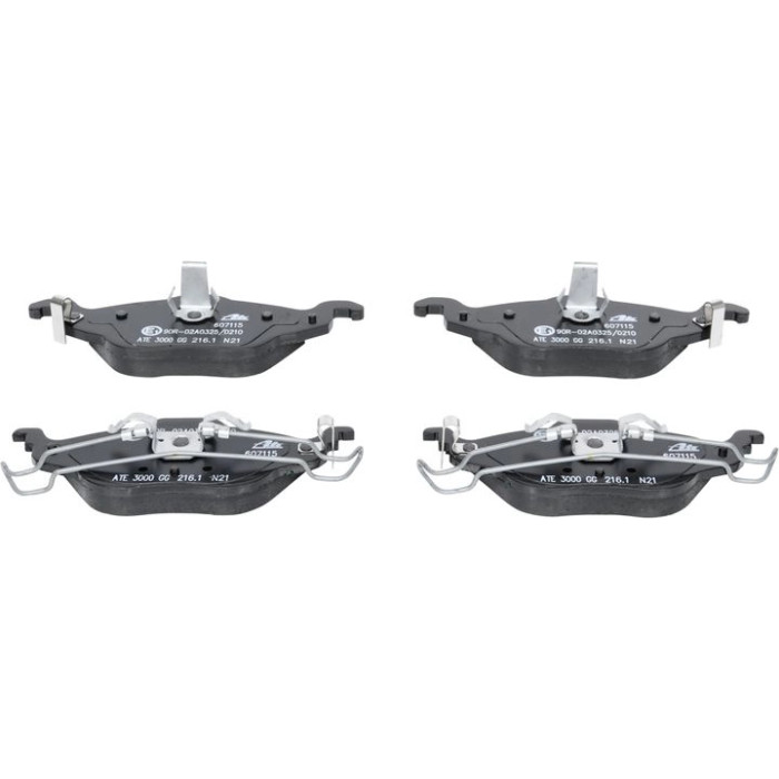 ATE Bremsbelagsatz Opel Vorderachse Astra G 13.0460-7115.2 ATE Bremsbelagsatz Opel Vorderachse Astra G 13.0460-7115.2
