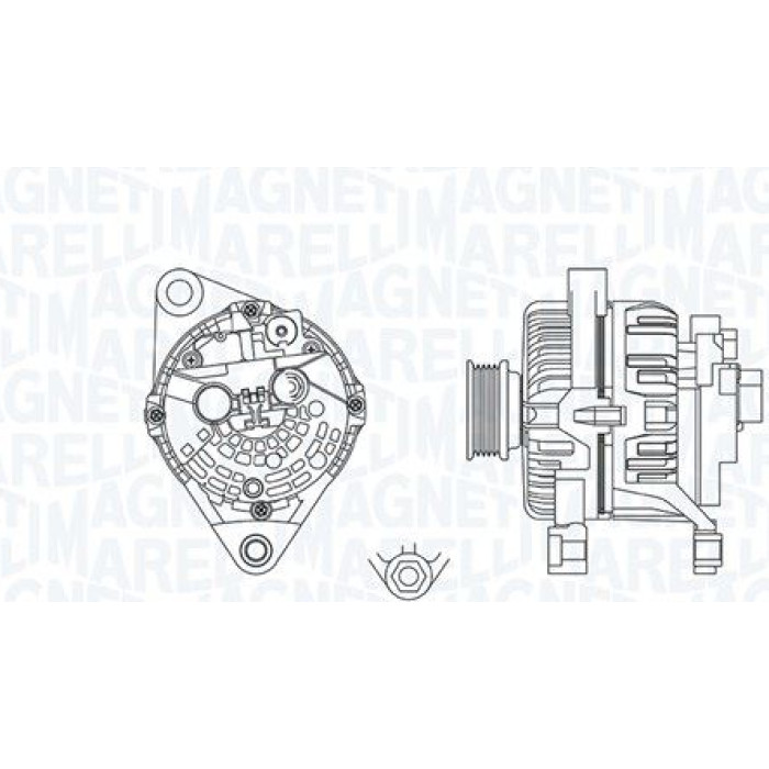 Magneti Marelli Lichtmaschine 063731471010 Magneti Marelli Lichtmaschine 063731471010