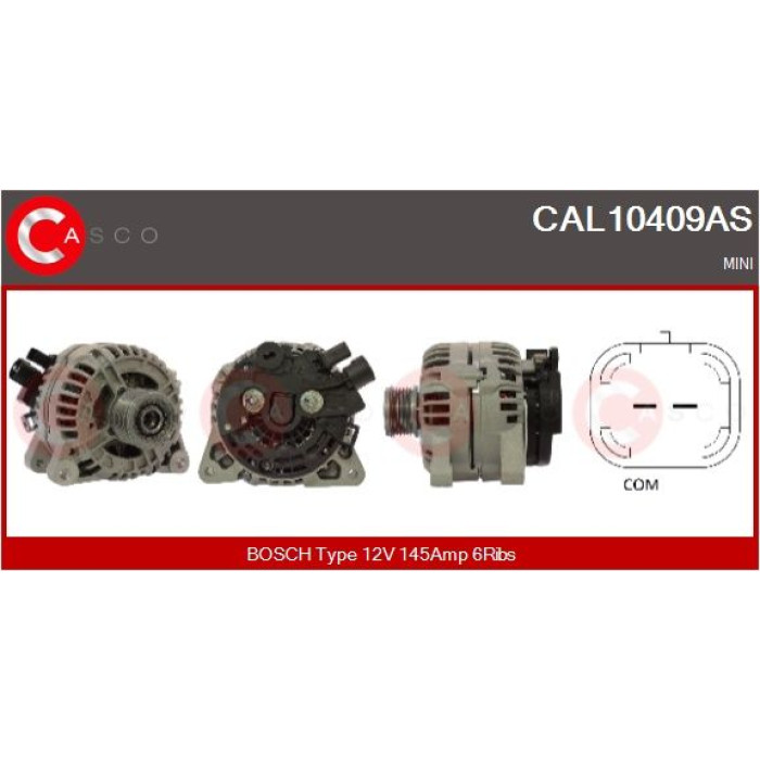 CASCO Generator CAL10409AS CASCO Generator CAL10409AS