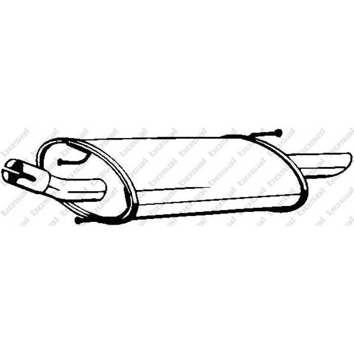 Bosal Schalldämpfer 154-269