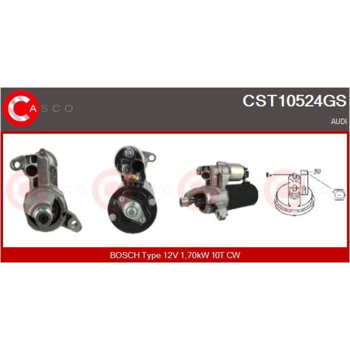 CASCO Anlasser CST10524GS