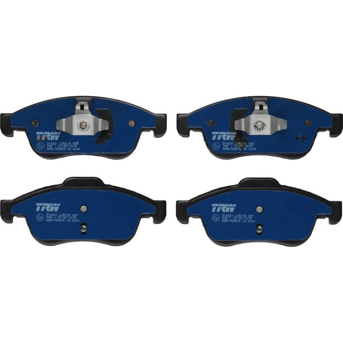GDB1789BTE TRW Bremsbeläge Vorderachse Electric Blue GDB1789BTE GDB1789BTE TRW Bremsbeläge Vorderachse Electric Blue GDB1789BTE