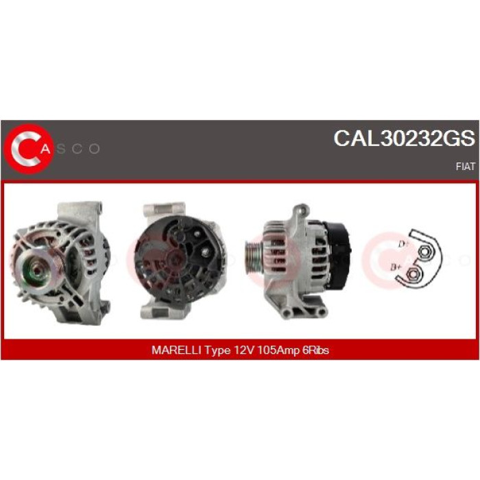 CASCO Generator CAL30232GS CASCO Generator CAL30232GS