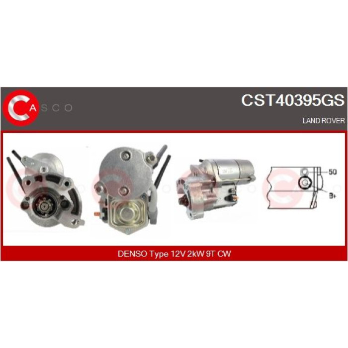 CASCO Anlasser CST40395GS CASCO Anlasser CST40395GS