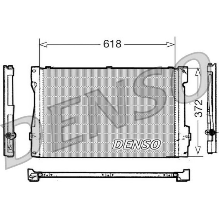 Denso Klimakondensator DCN33006 Denso Klimakondensator DCN33006