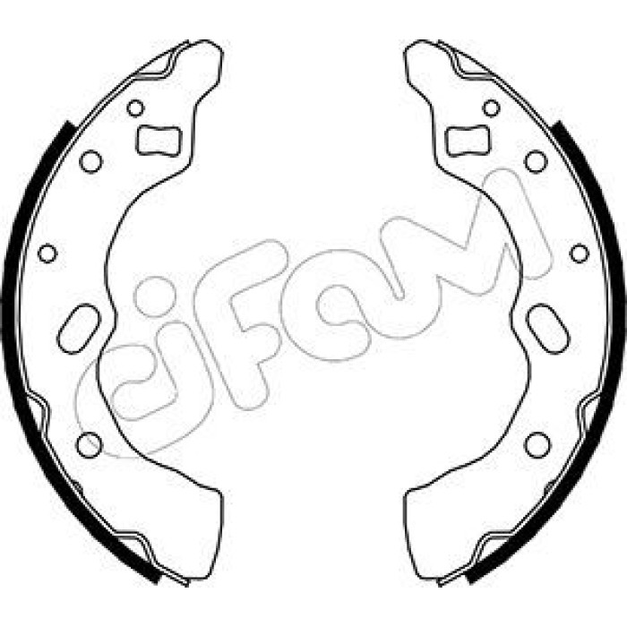 CIFAM Bremsbackensatz 153-211 CIFAM Bremsbackensatz 153-211