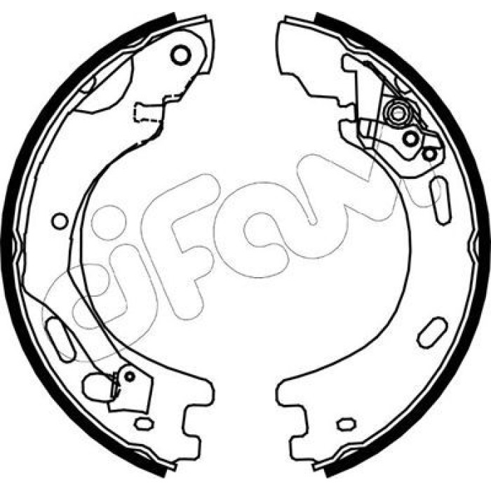 CIFAM Bremsbackensatz, Feststellbremse 153-376 CIFAM Bremsbackensatz, Feststellbremse 153-376