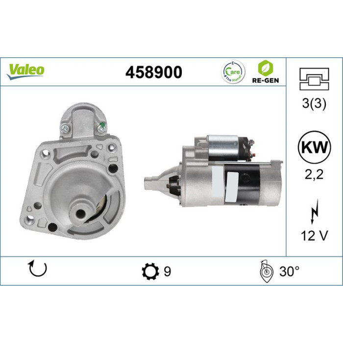 Valeo Anlasser 458900 Valeo Anlasser 458900