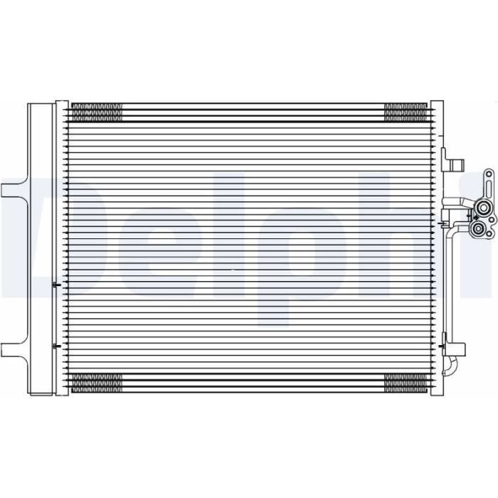 Delphi Klimakondensator TSP0225689