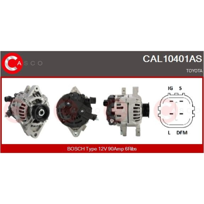 CASCO Generator CAL10401AS CASCO Generator CAL10401AS