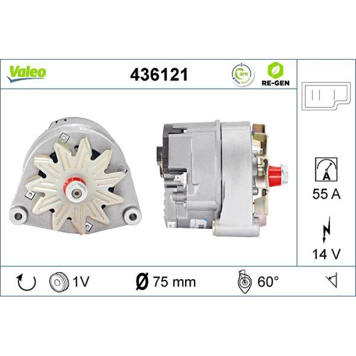 Valeo Lichtmaschine 436121 Valeo Lichtmaschine 436121