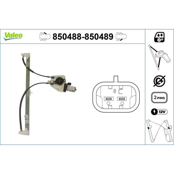 VALEO 850489 Fensterheber