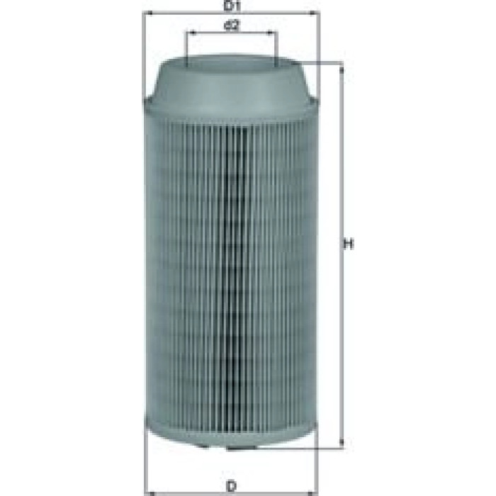 LX 1802 MAHLE Luftfilter LX 1802, Filtereinsatz, Höhe 253 mm – OE Nummer 16546FA01A - l LX 1802 MAHLE Luftfilter LX 1802, Filtereinsatz, Höhe 253 mm – OE Nummer 16546FA01A - l