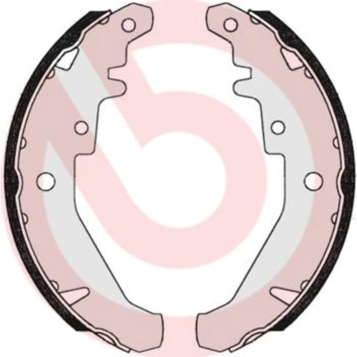 Bremsbackensatz HA S 23 548 Bremsbackensatz HA S 23 548