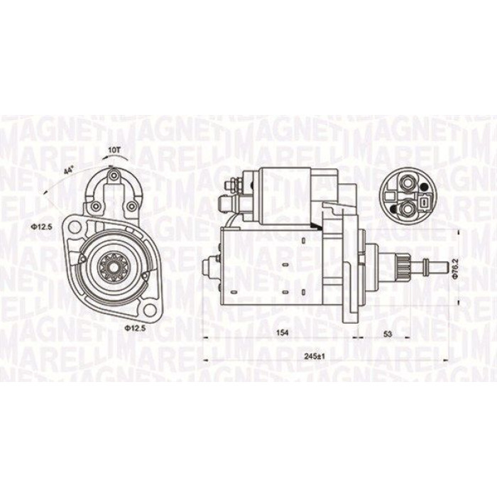 Magneti Marelli Anlasser 063720619010 Magneti Marelli Anlasser 063720619010