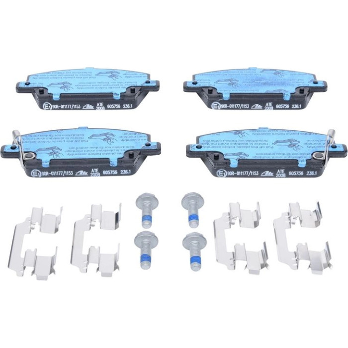 ATE Bremsbelagsatz Honda Vorderachse Civic 1.4-1.8/2.2 Ctdi 05 13.0460-5756.2