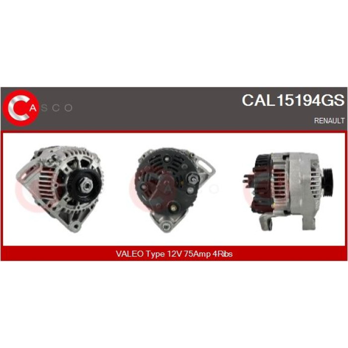 CASCO Generator CAL15194GS CASCO Generator CAL15194GS